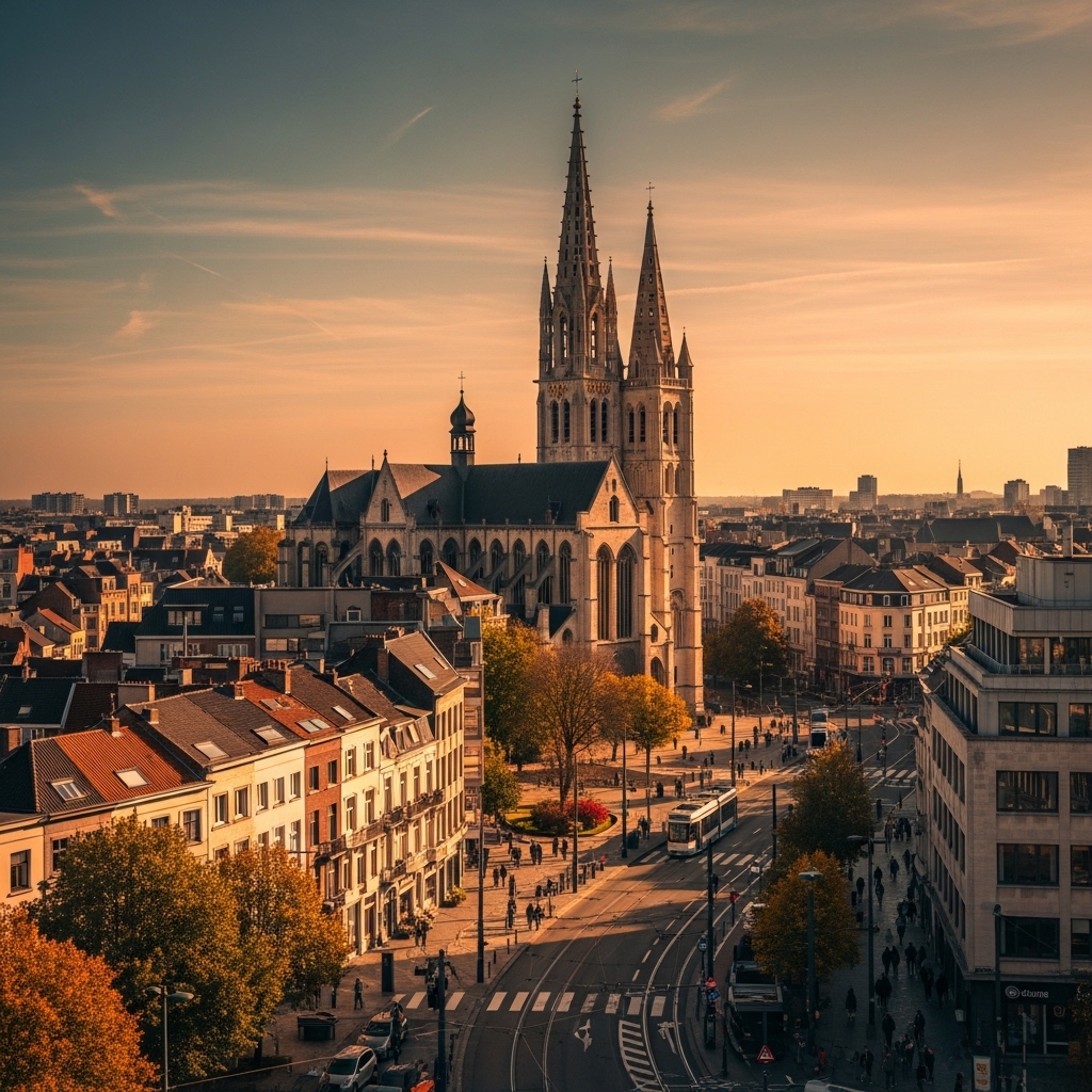 Vue de Bruxelles - Vitrier Bruxelles